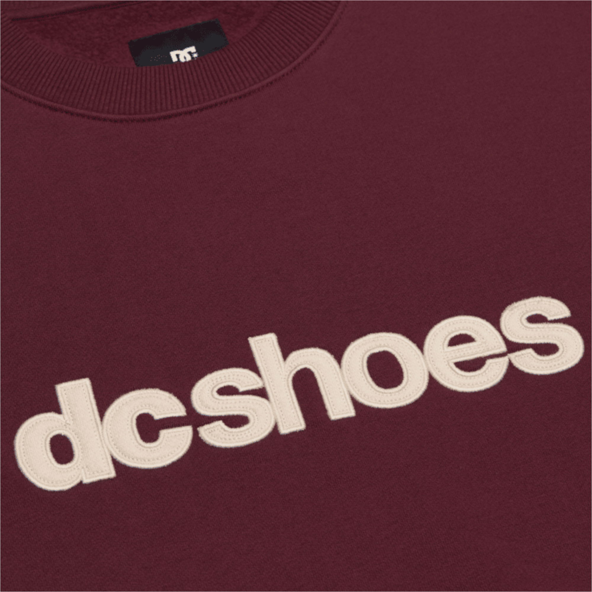 2026 DC Shoes Mens DC Spot Crew Sweatshirt EDYFT03581 - Fig